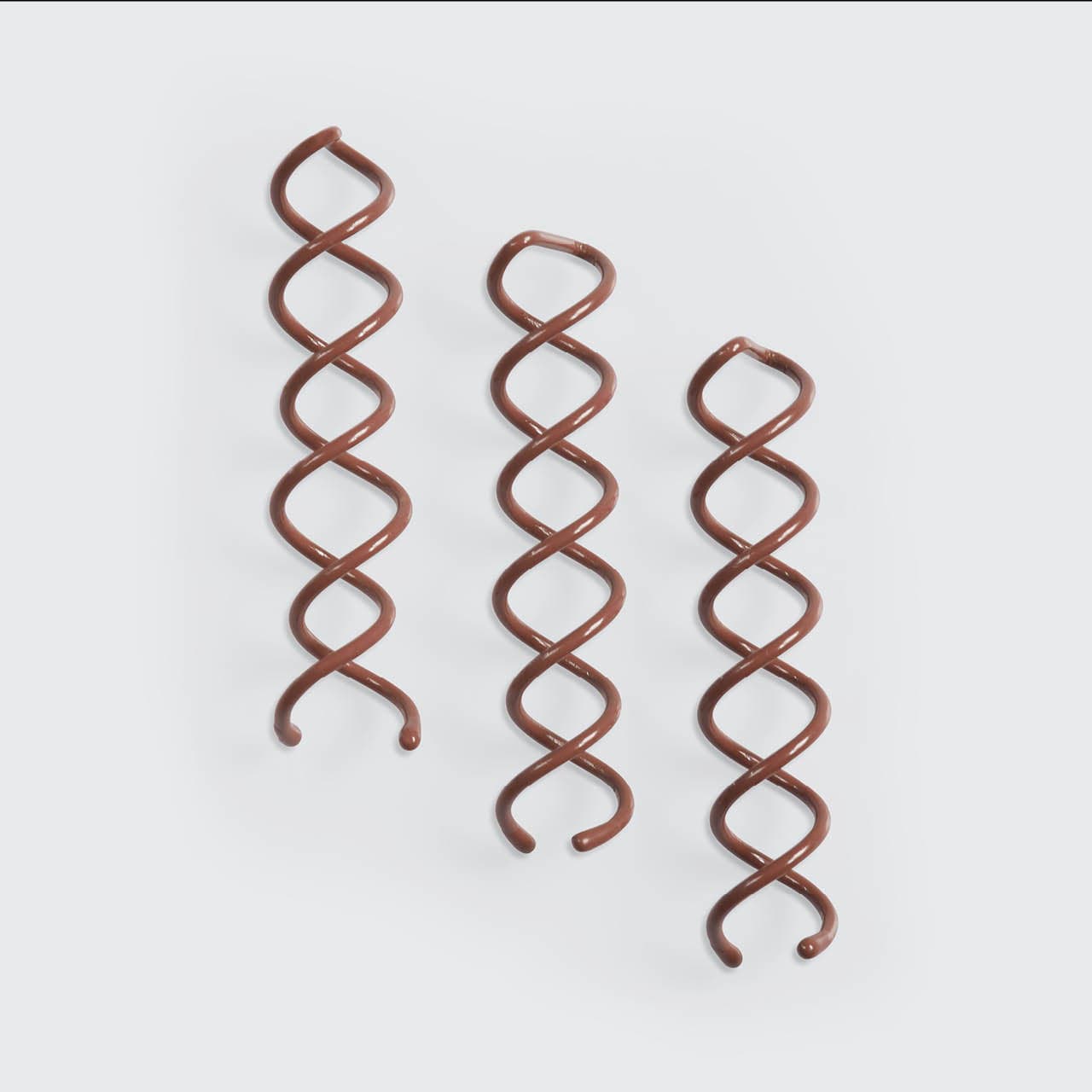 KITSCH Bun Twist 3pc (Brown)