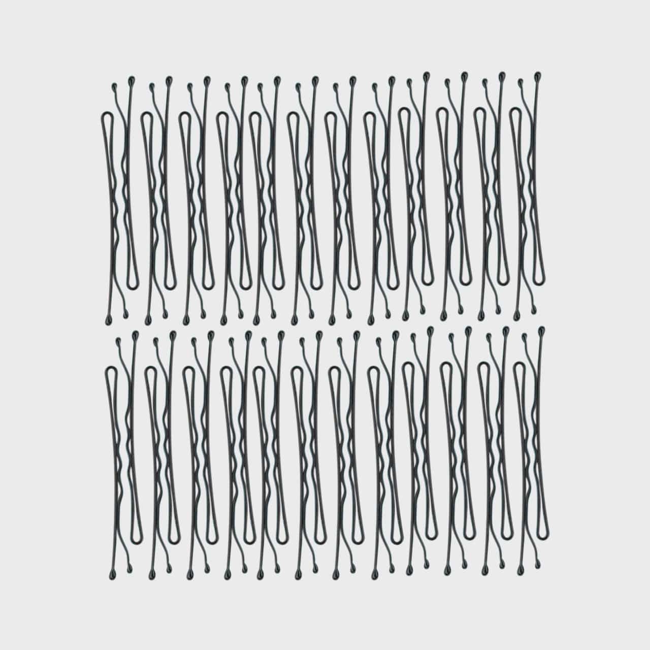 KITSCH Bobby Pins 45pc (Black)