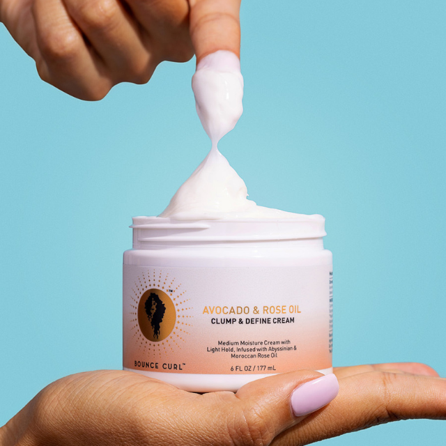 Bounce Curl Avocado & Rose Oil Clump & Define Cream