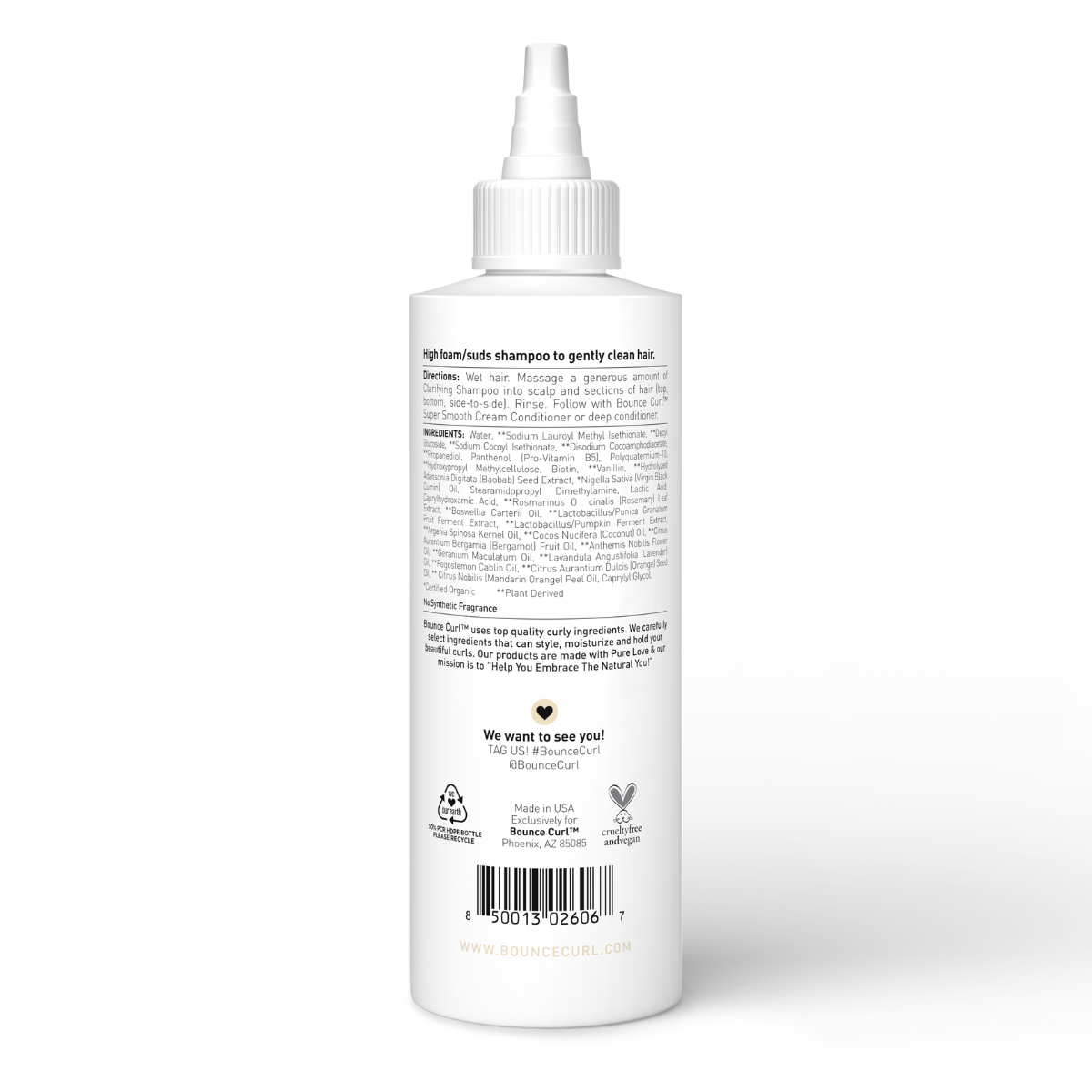 Bounce Curl Gentle Clarifying Shampoo - MANEPRINT