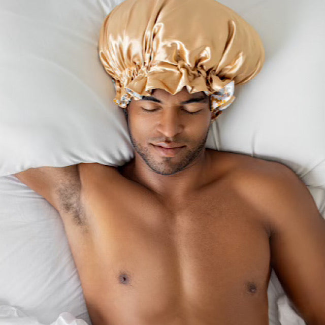Bounce Curl Reversible Satin Hair Bonnet - MANEPRINT