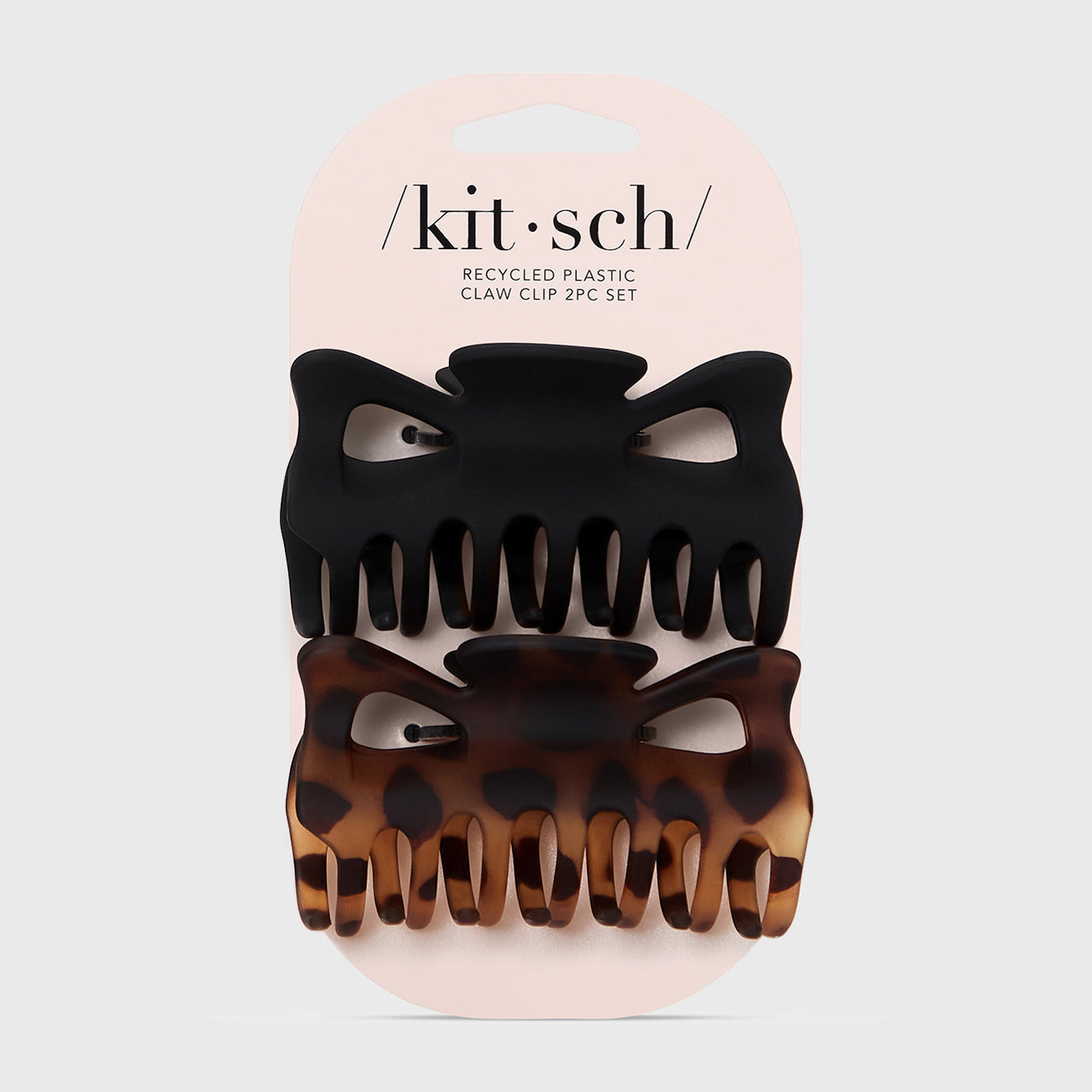 KITSCH Eco-Friendly Large Claw Clip - Black