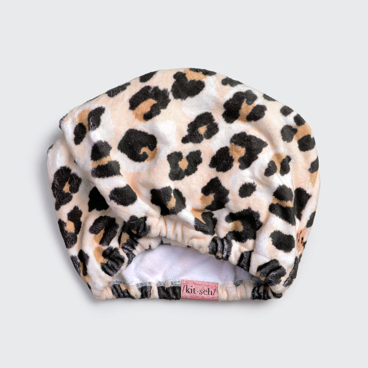 KITSCH Microfiber Hair Towel in Leopard
