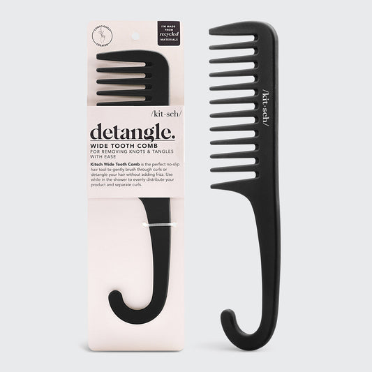 KITSCH Consciously Created Wide Tooth Comb - MANEPRINT