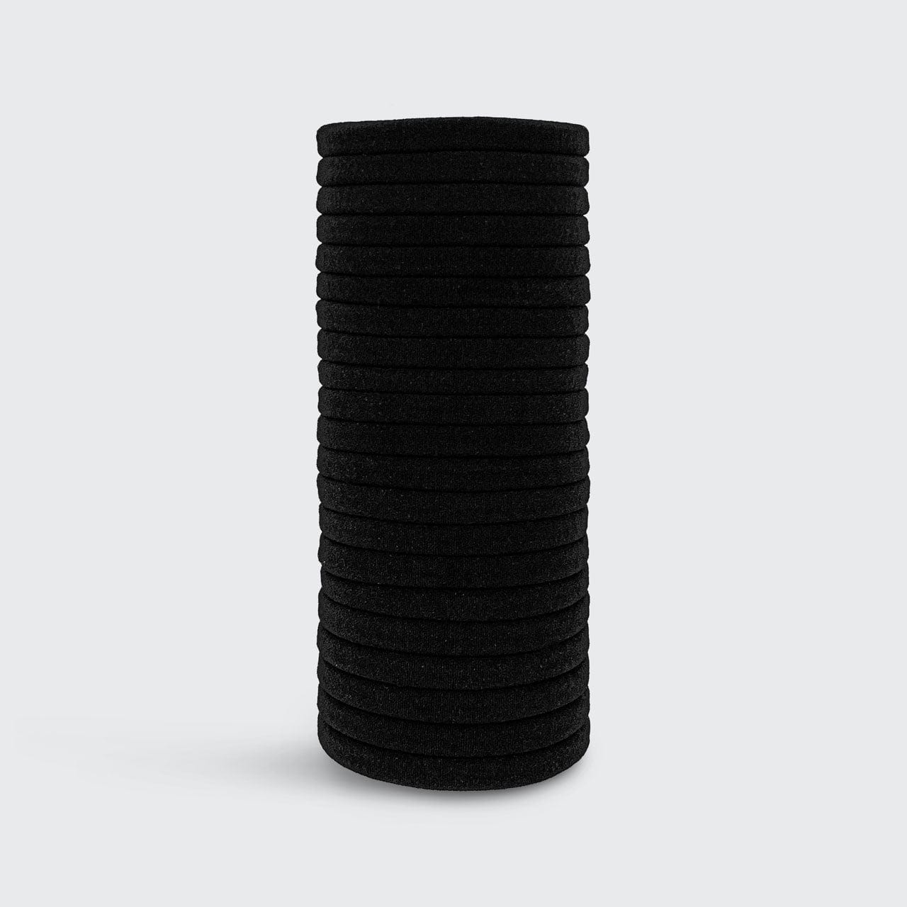 KITSCH Elastic Hair Ties 20 Pack - Black