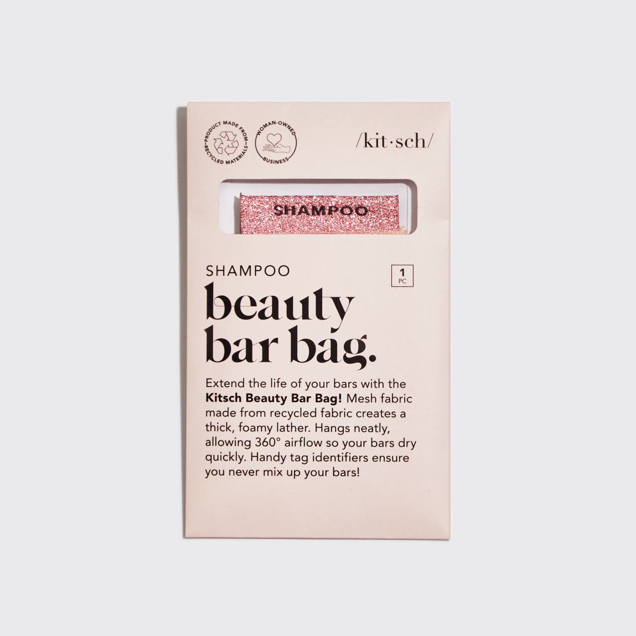KITSCH Shampoo Bar Bag