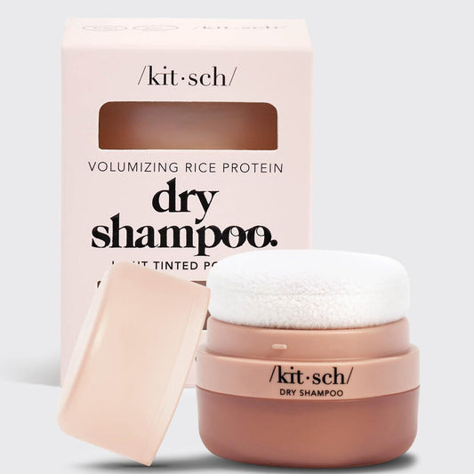 KITSCH Volumizing Rice Protein Dry Shampoo Puff - Light - MANEPRINT
