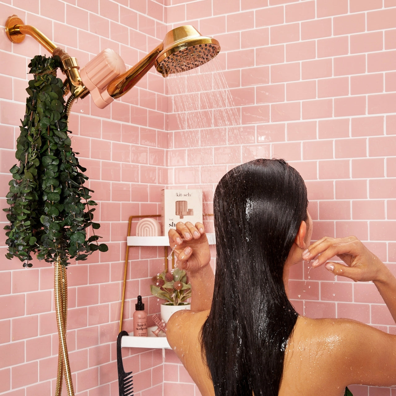 KITSCH The Shower Filter - Terracotta