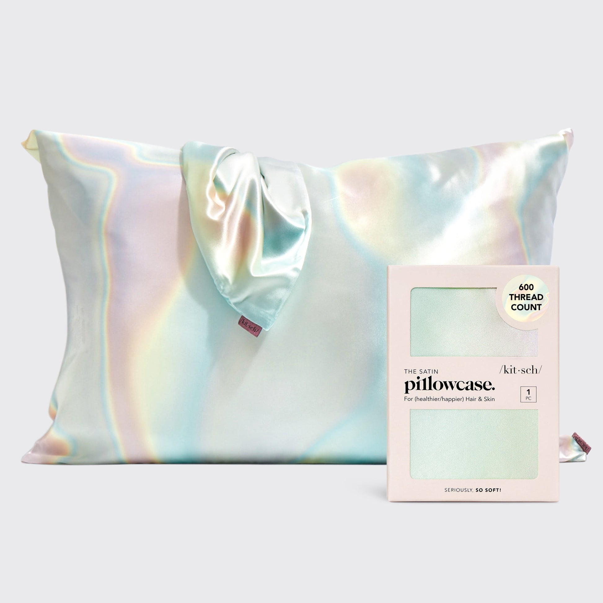 Satin Pillowcase - Aura - MANEPRINT