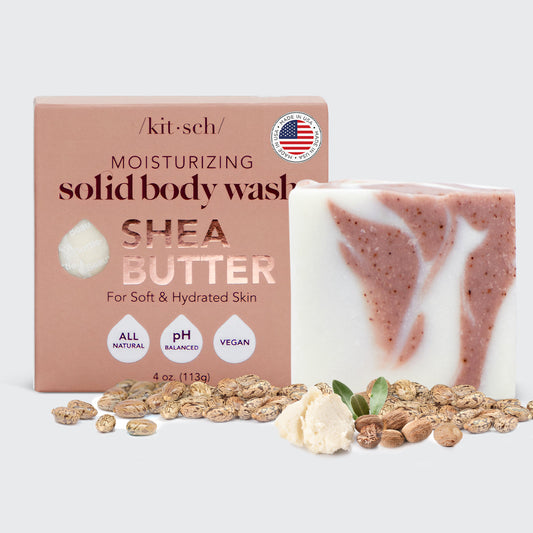 KITSCH Shea Butter Exfoliating Body Wash - MANEPRINT