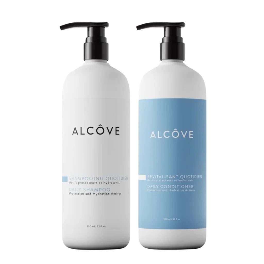 Alcove Daily Shampoo & Conditioner - MANEPRINT