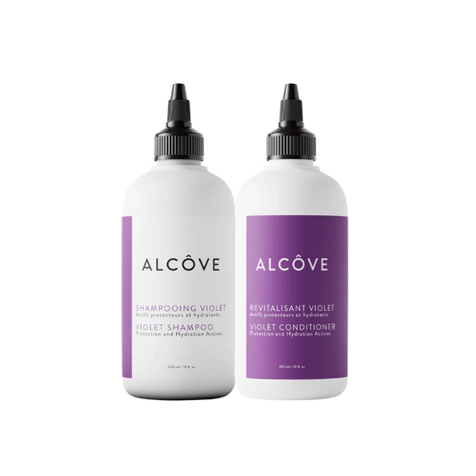 Alcove Violet Shampoo & Conditioner - MANEPRINT