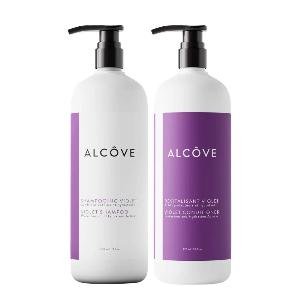 Alcove Violet Shampoo & Conditioner - MANEPRINT