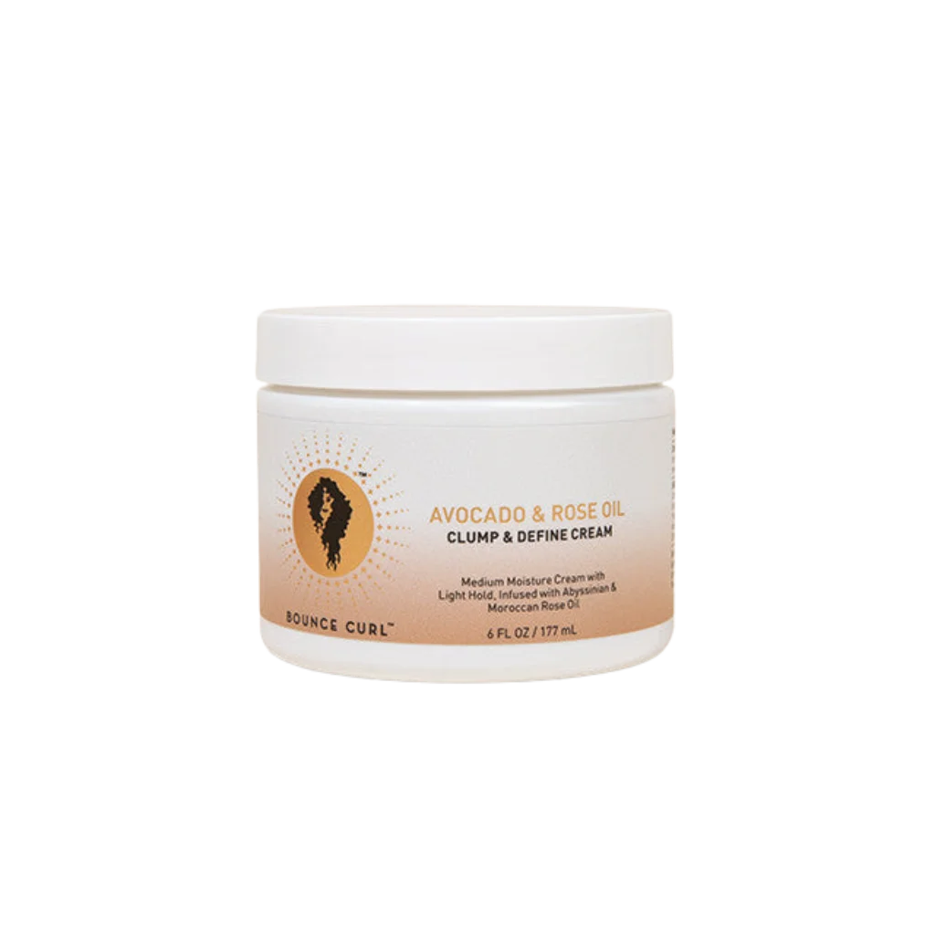 Bounce Curl Avocado & Rose Oil Clump & Define Cream - MANEPRINT