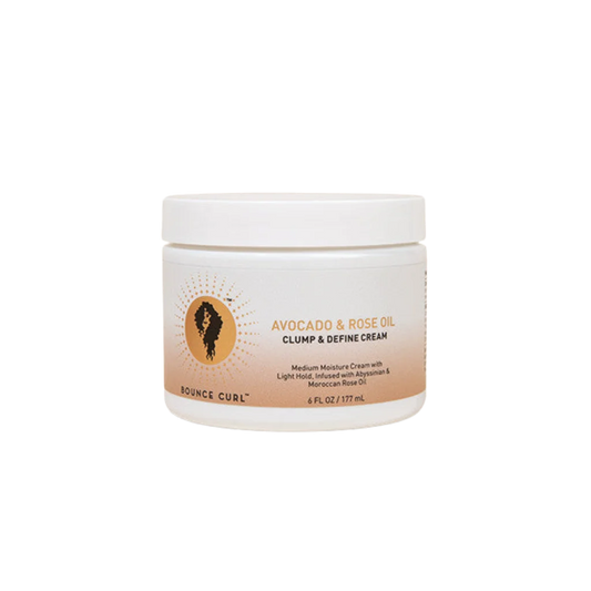 Bounce Curl Avocado & Rose Oil Clump & Define Cream - MANEPRINT