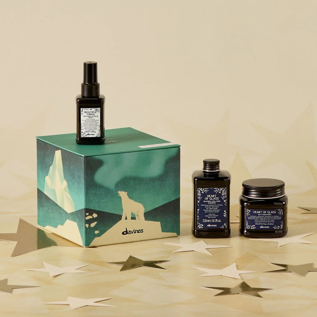 Davines Heart of Glass Duo + Beautiful Things Leave-In Mask