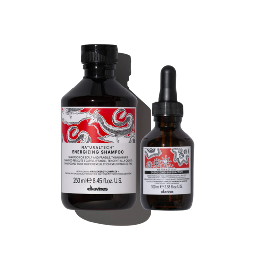 Davines NaturalTech Energizing Hair Thickening Duo - MANEPRINT