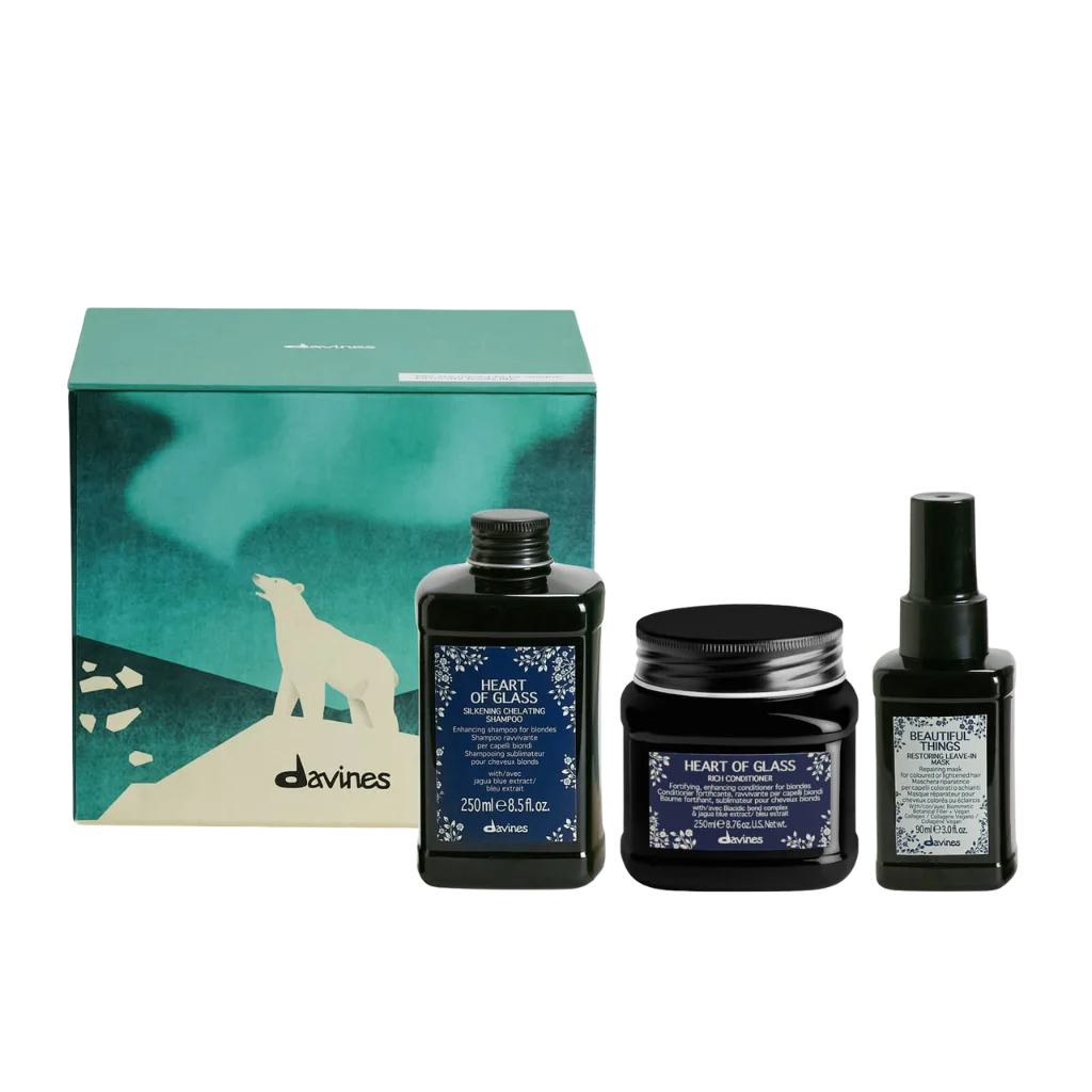 Davines Heart of Glass Duo + Beautiful Things Leave-In Mask