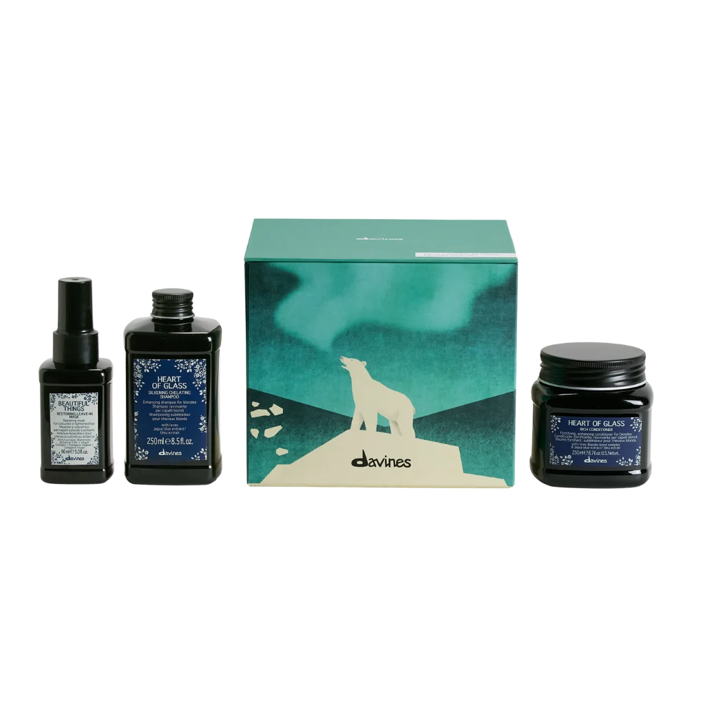 Davines Heart of Glass Duo + Beautiful Things Leave-In Mask