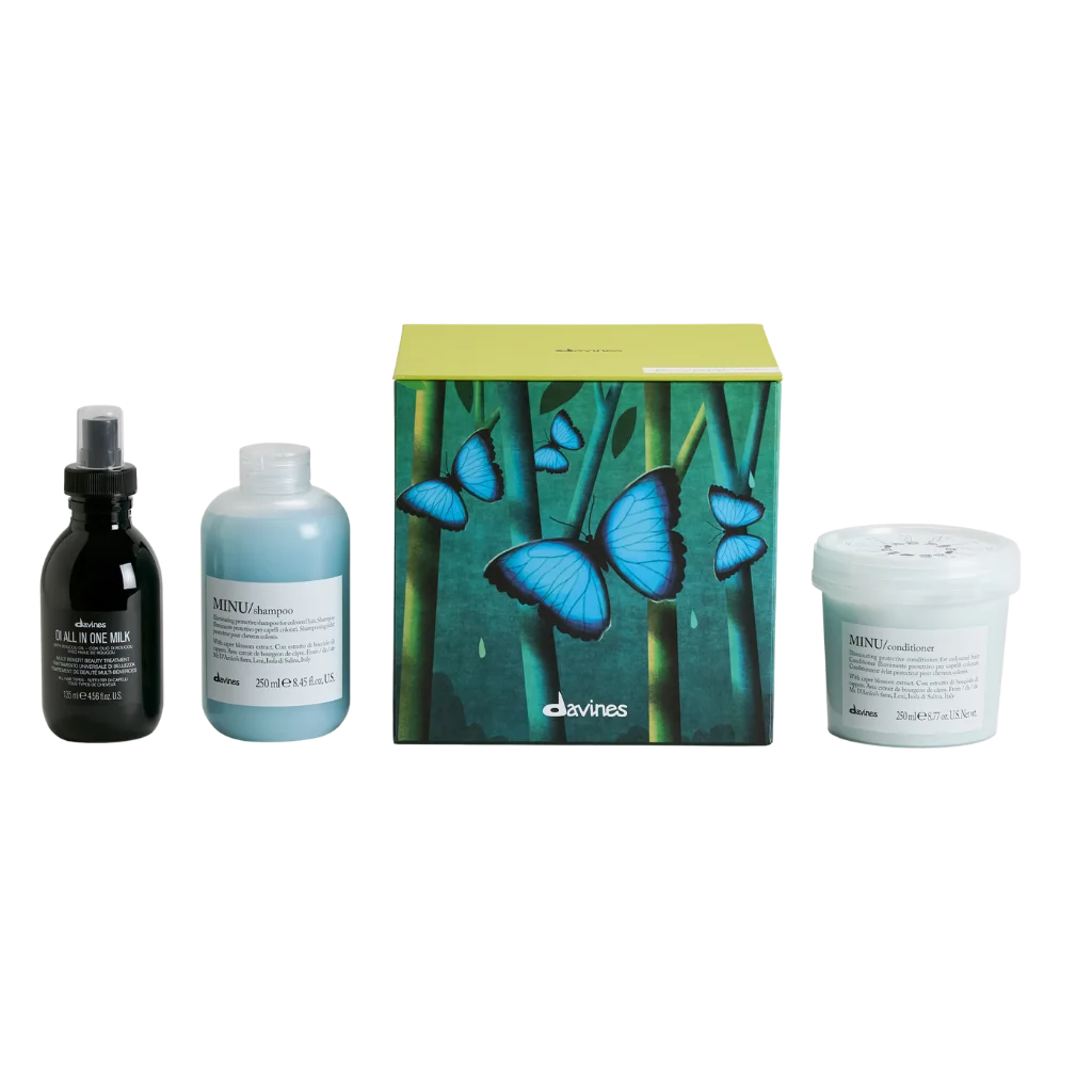 Davines Minu Duo + Oi Milk Gift Set