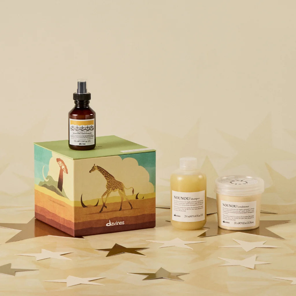 Davines Nounou Duo + NaturalTech Keratin Sealer