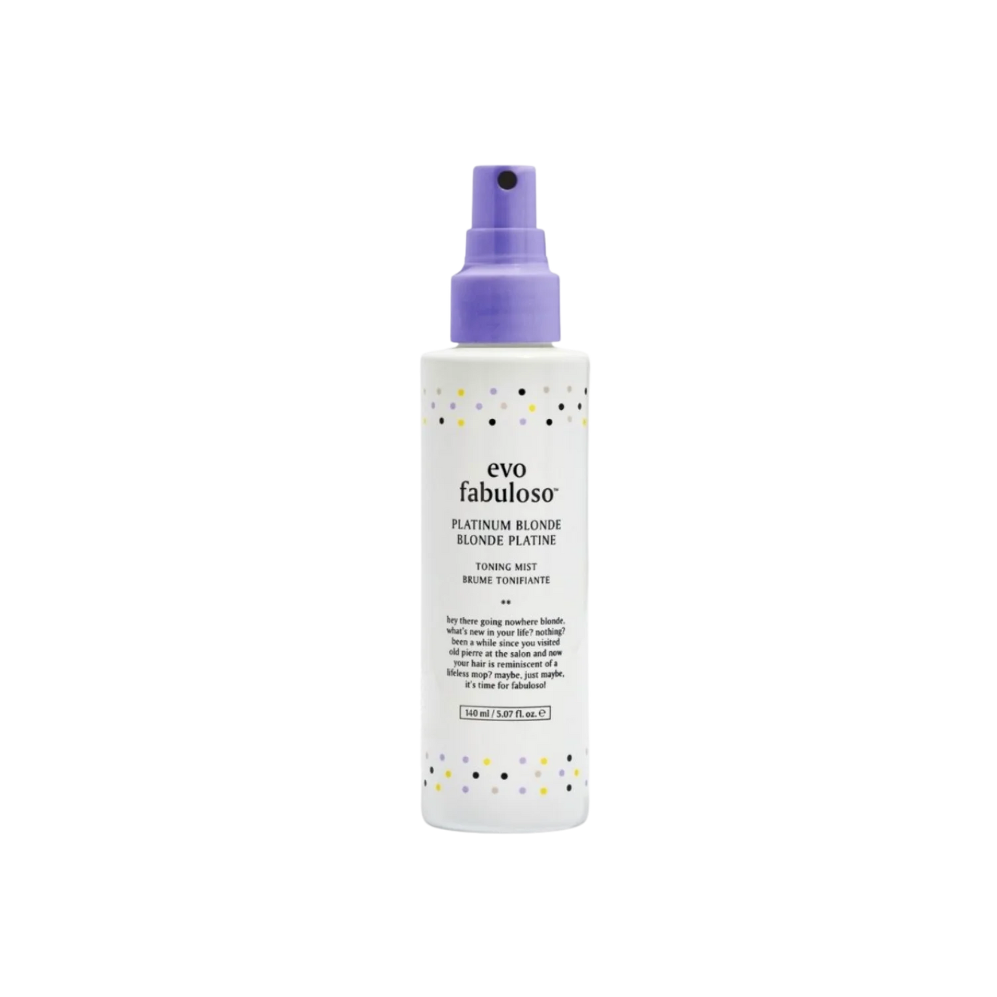 EVO Fabuloso Platinum Blonde Toning Mist
