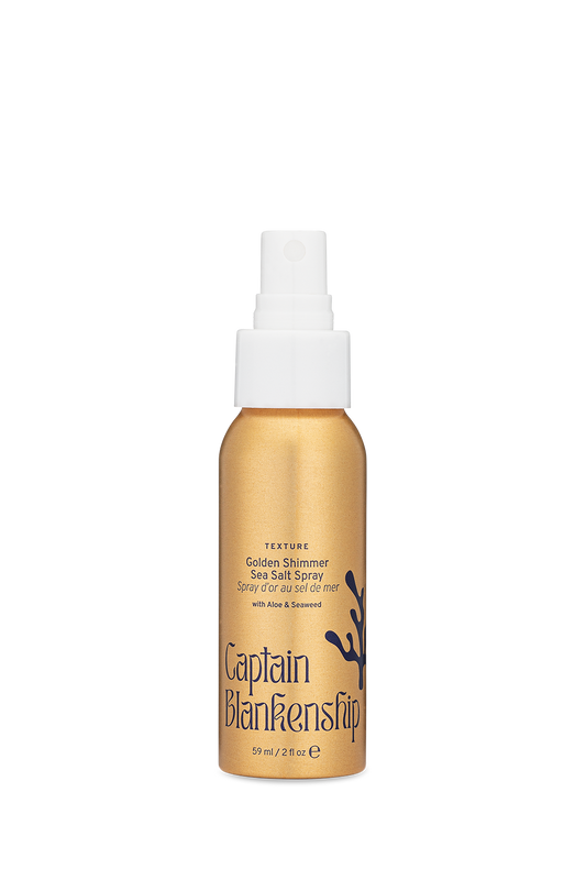Captain Blankenship Golden Shimmer Salt Spray - MANEPRINT