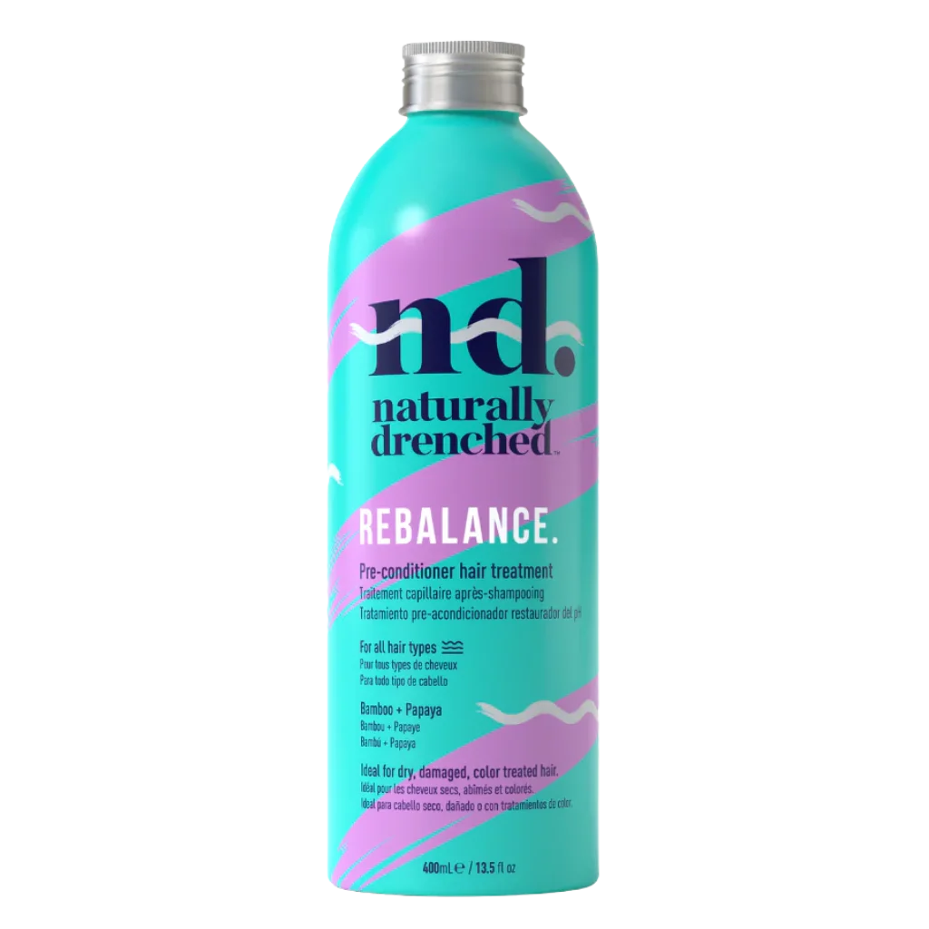 Naturally Drenched Rebalance Pre-Conditioner Treatment at MANEPRINT