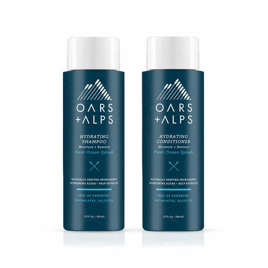 Oars + Alps Hydrating Shampoo + Conditioner Set - MANEPRINT