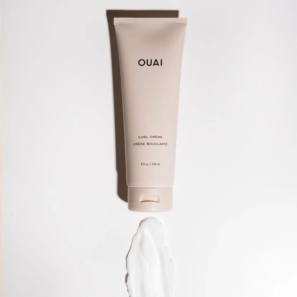 OUAI Curl Crème at MANEPRINT – a defining cream that enhances natural curls, fights frizz, and adds soft, flexible hold. (1)