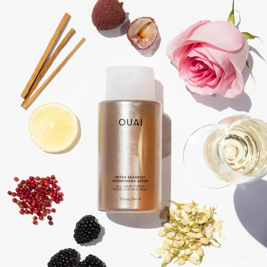 OUAI Detox Shampoo at MANEPRINT โ a clarifying shampoo that deeply cleanses product buildup, excess oil, and hard water residue for refreshed, balanced hair. (2)