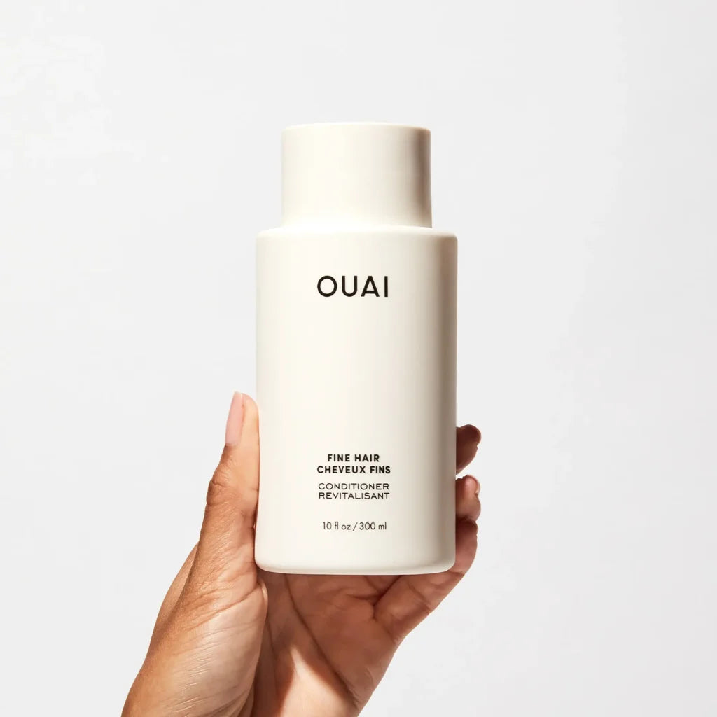 OUAI Fine Conditioner at MANEPRINT – a lightweight, nourishing conditioner that hydrates, strengthens, and adds volume to fine hair without weighing it down. (2)