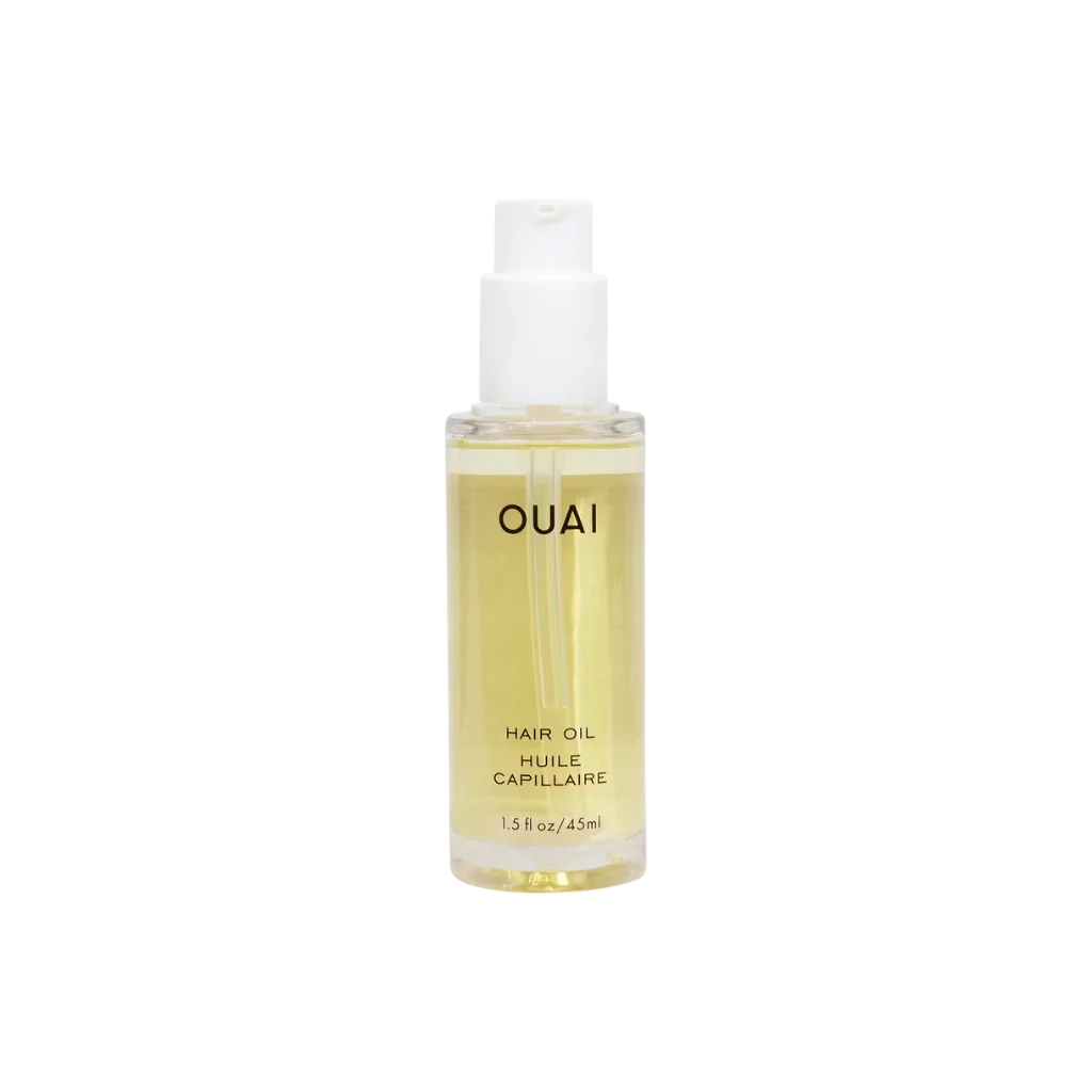 OUAI Hair Oil at MANEPRINT – a multitasking oil that fights frizz, adds shine, protects from heat, and hydrates hair.