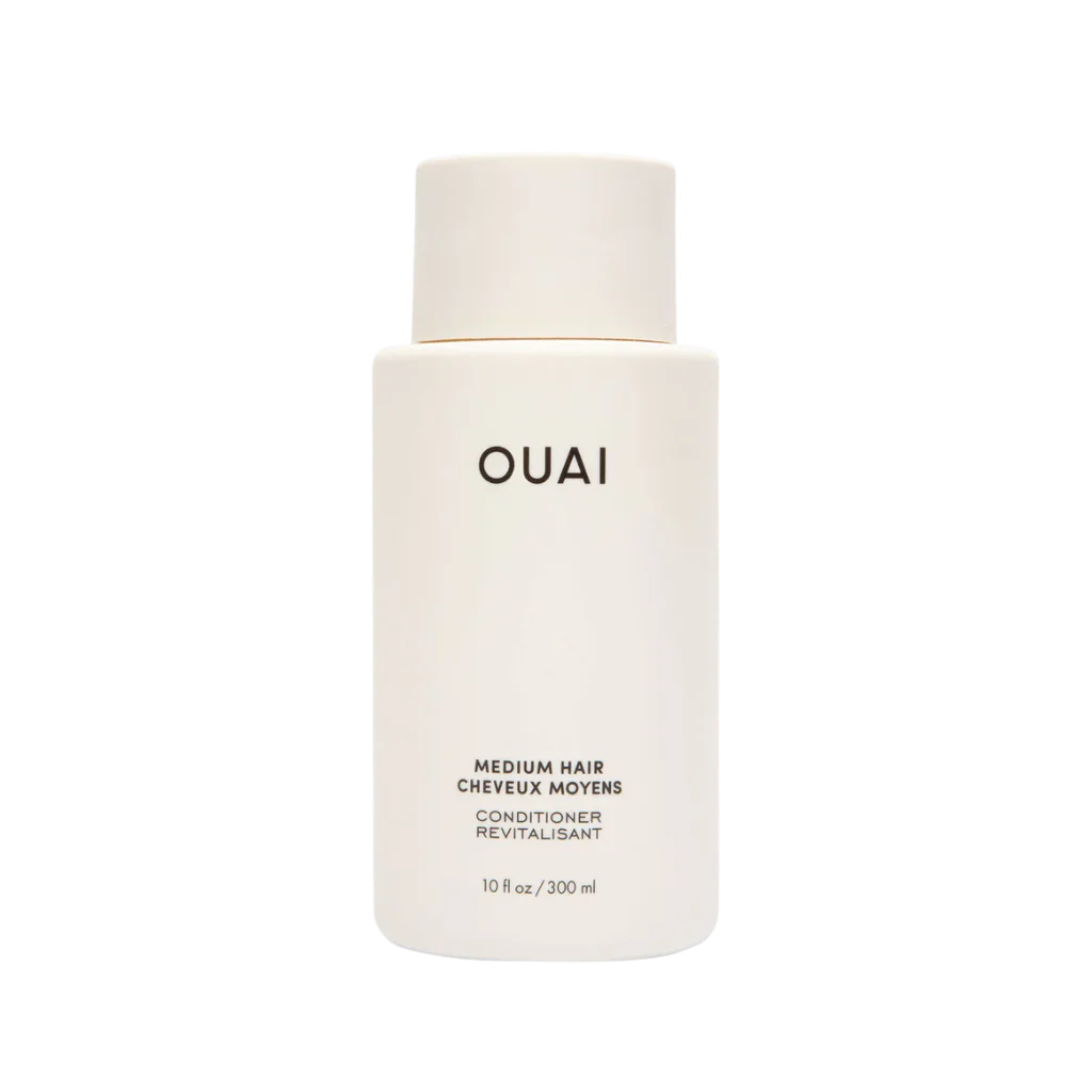 OUAI Medium Conditioner at MANEPRINT – a balanced, hydrating conditioner that smooths, strengthens, and adds shine to medium hair types.