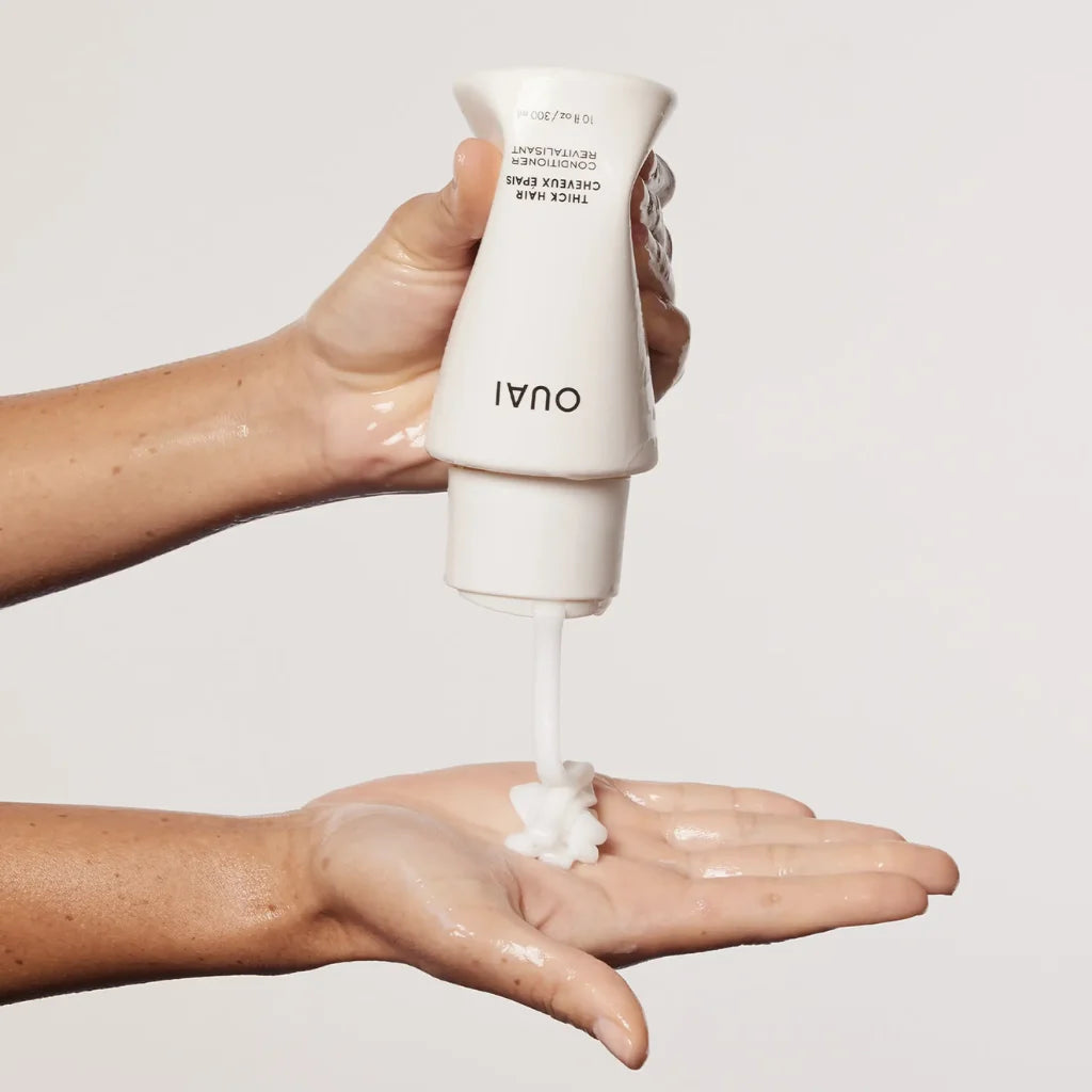 OUAI Thick Conditioner at MANEPRINT – a rich, hydrating conditioner that nourishes, smooths, and strengthens thick hair for softness and shine. (2)