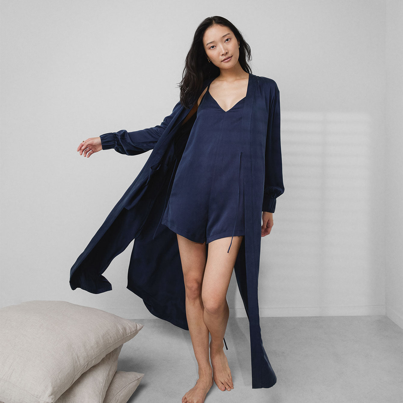 Lunya Washable Silk Long Robe