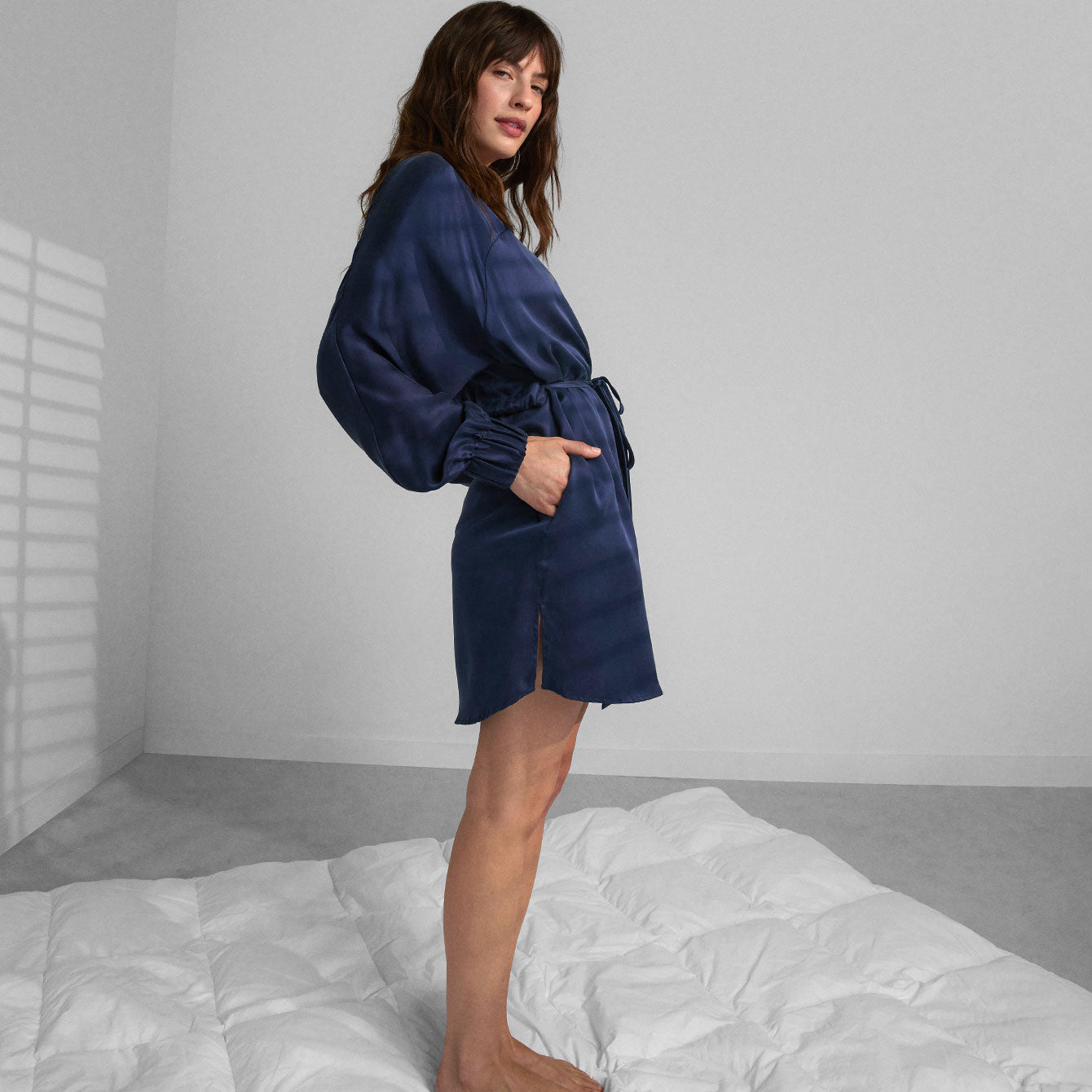 Lunya Washable Silk Robe