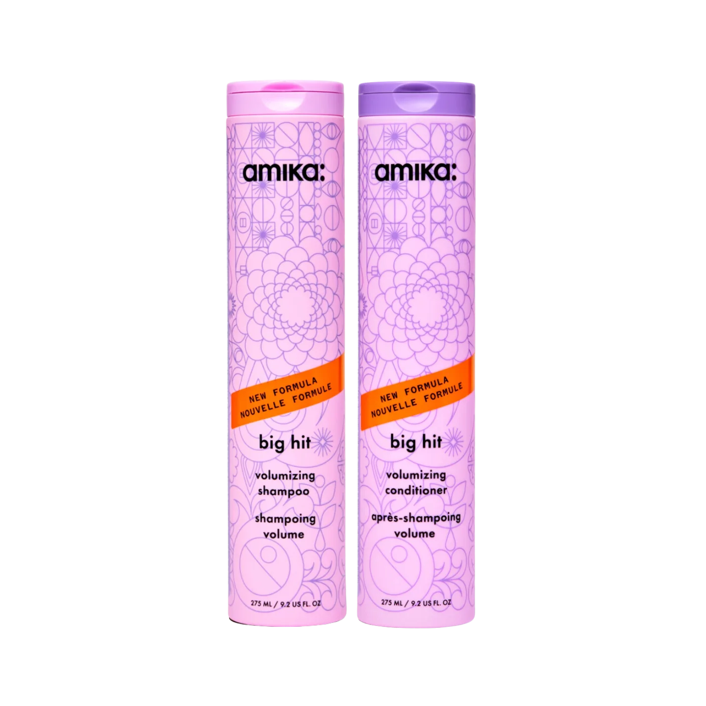 Amika Big Hit Volumizing Shampoo & Conditioner Set - MANEPRINT
