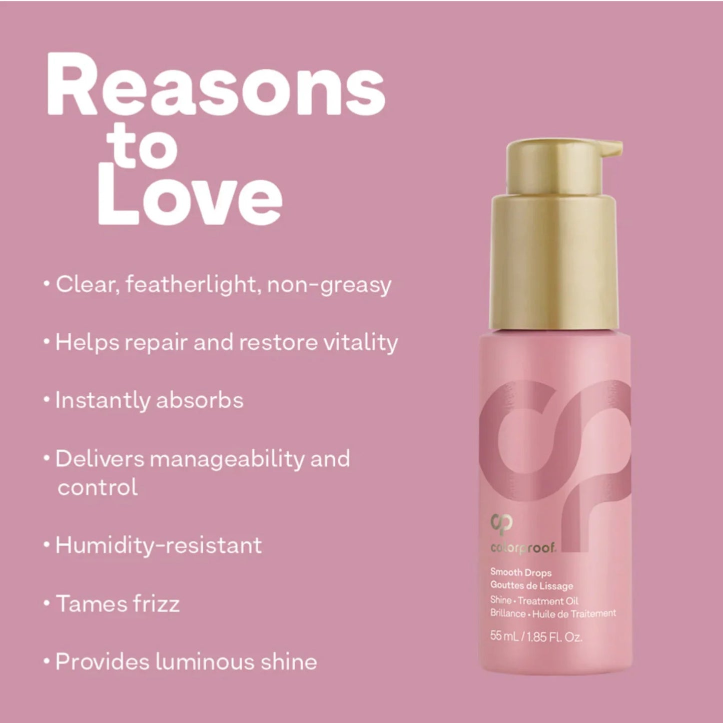 ColorProof Smooth Drops reasons to use
