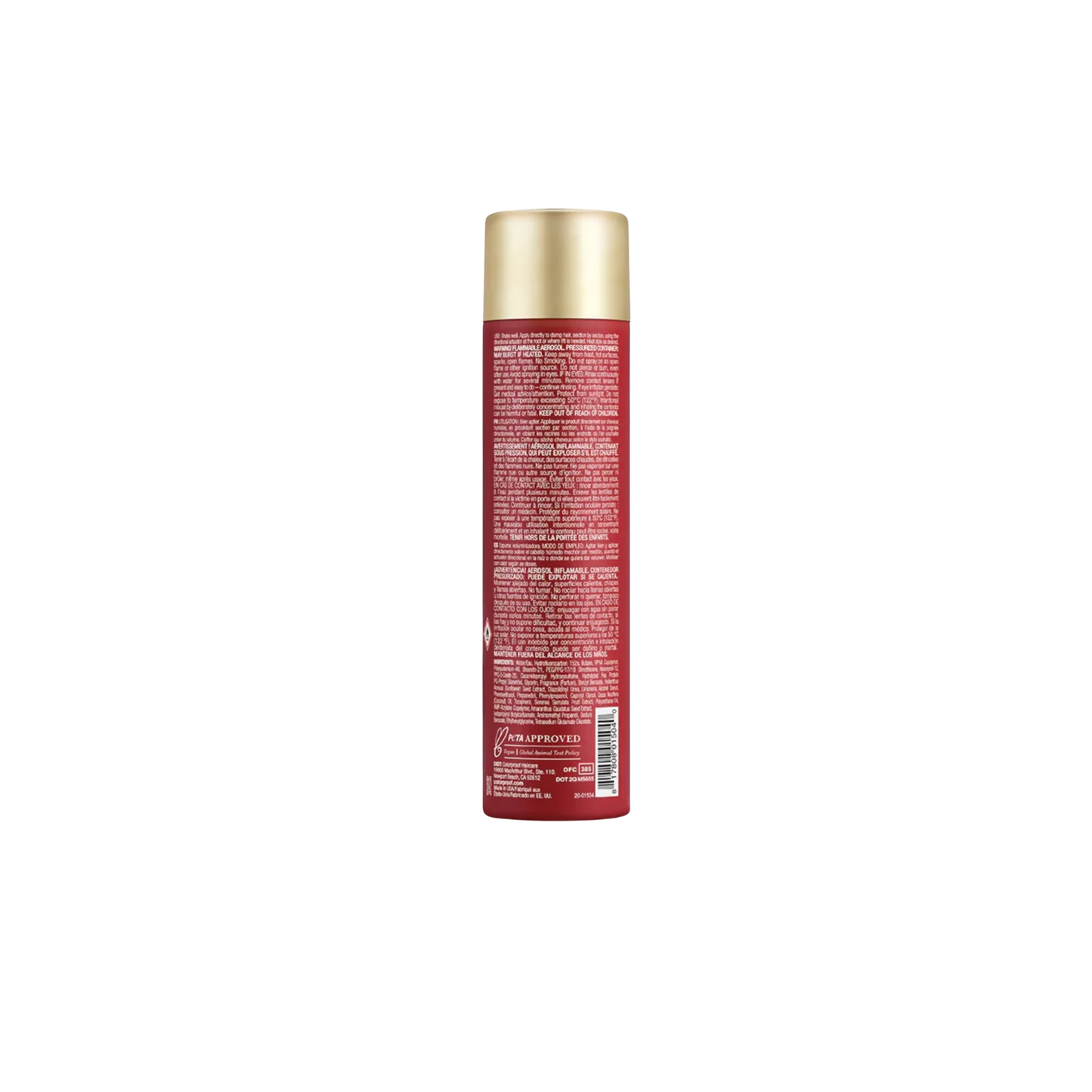 Colorproof Lift It® Mousse ingredients