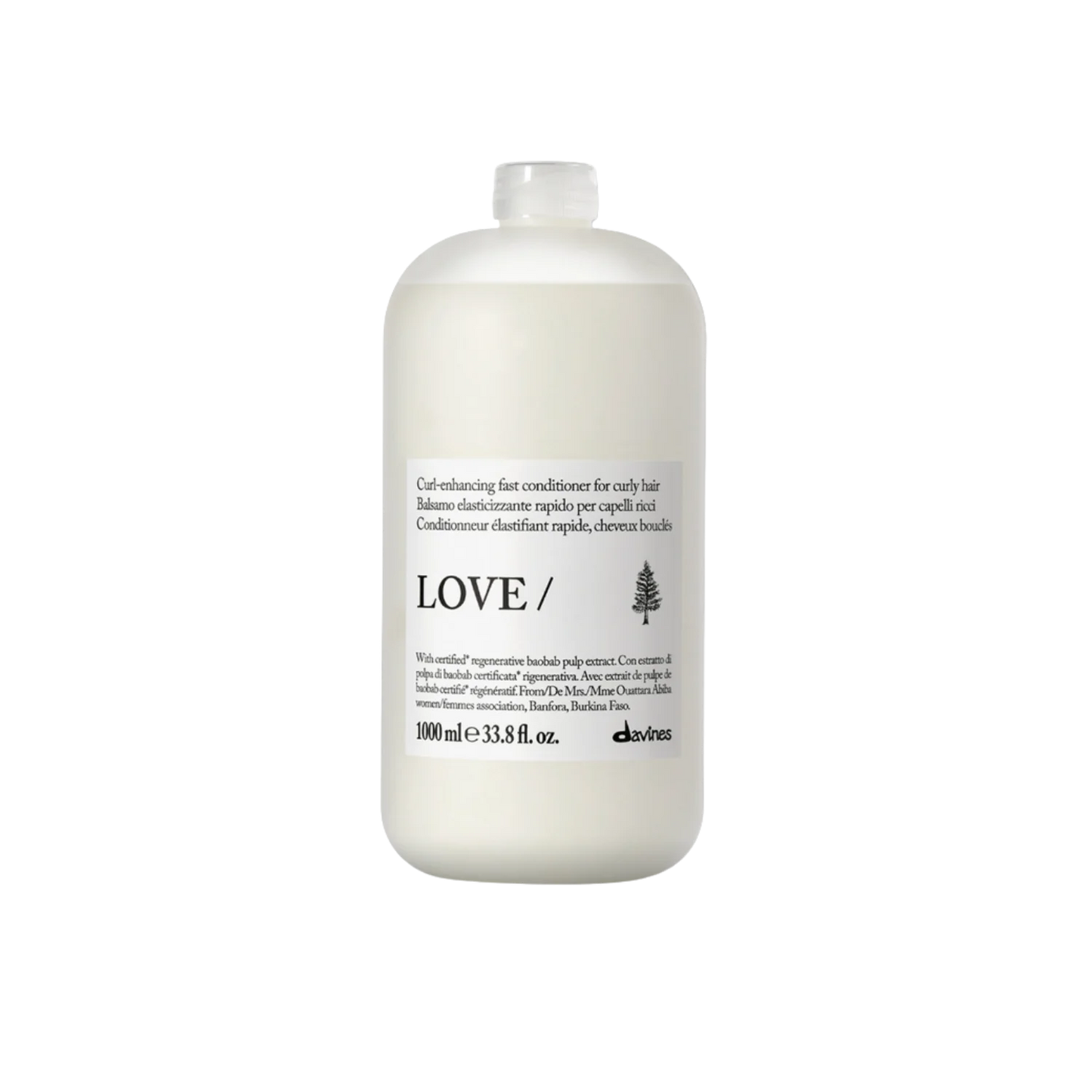 davines love curl conditioner liter