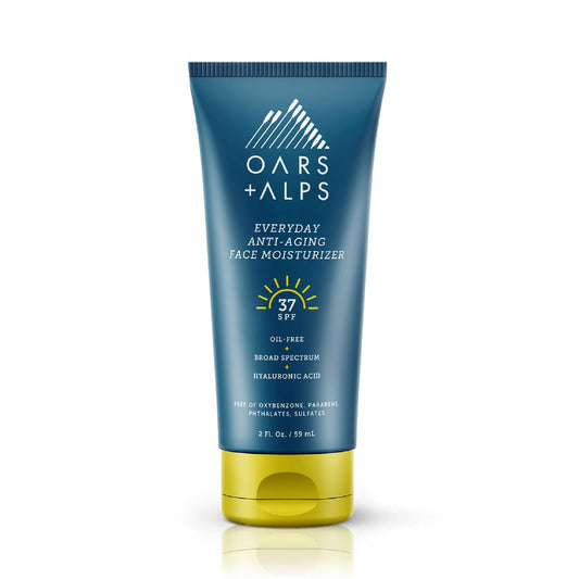 Oars + Alps Everyday Anti-Aging Face Moisturizer with SPF 37 - MANEPRINT