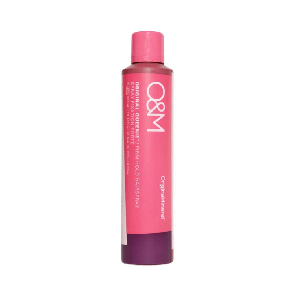 O&M Original Queenie Firm Hold Hairspray - MANEPRINT