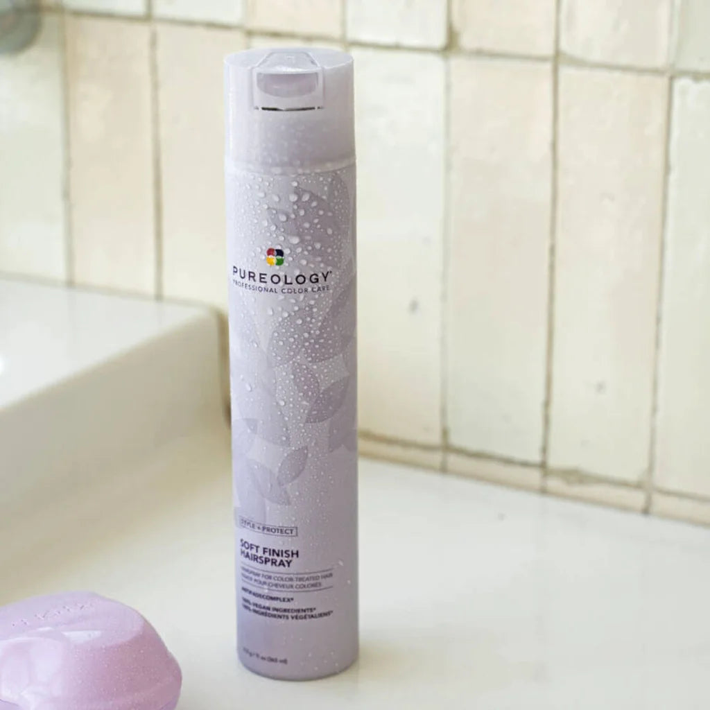 Pureology Style + Protect Soft Finish Hairspray - MANEPRINT
