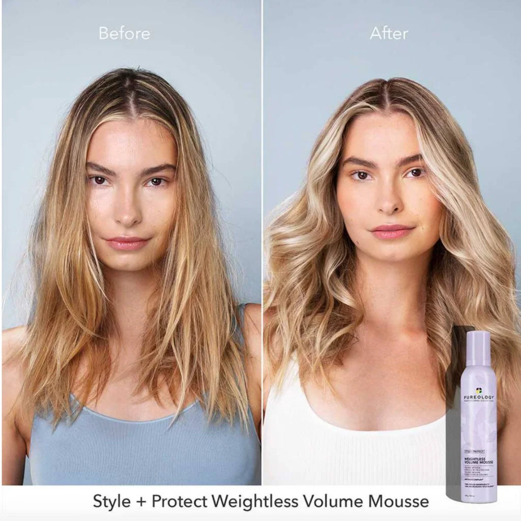 Pureology Style + Protect Weightless Volume Mousse - MANEPRINT