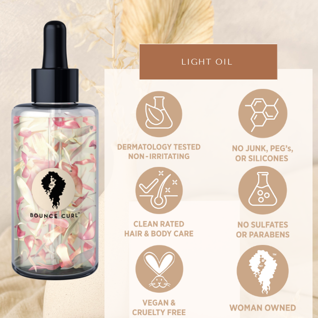 Bounce Curl Light Oil - MANEPRINT