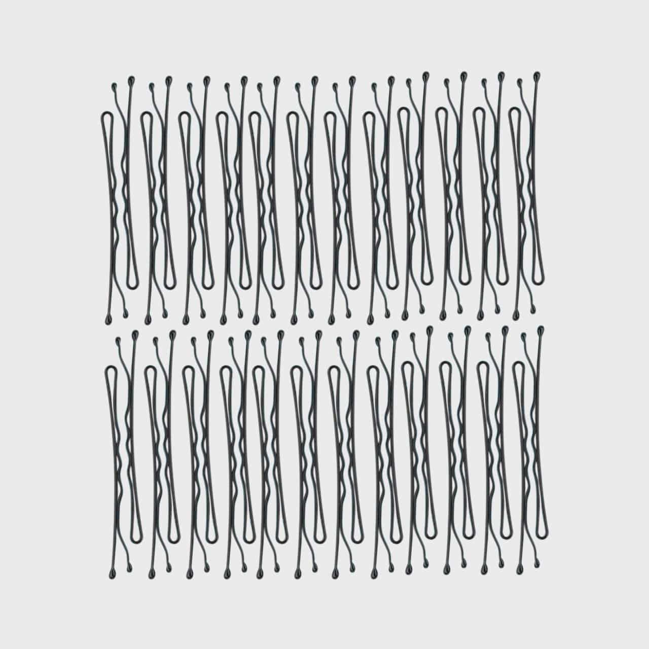 KITSCH Bobby Pins 45pc (Black)