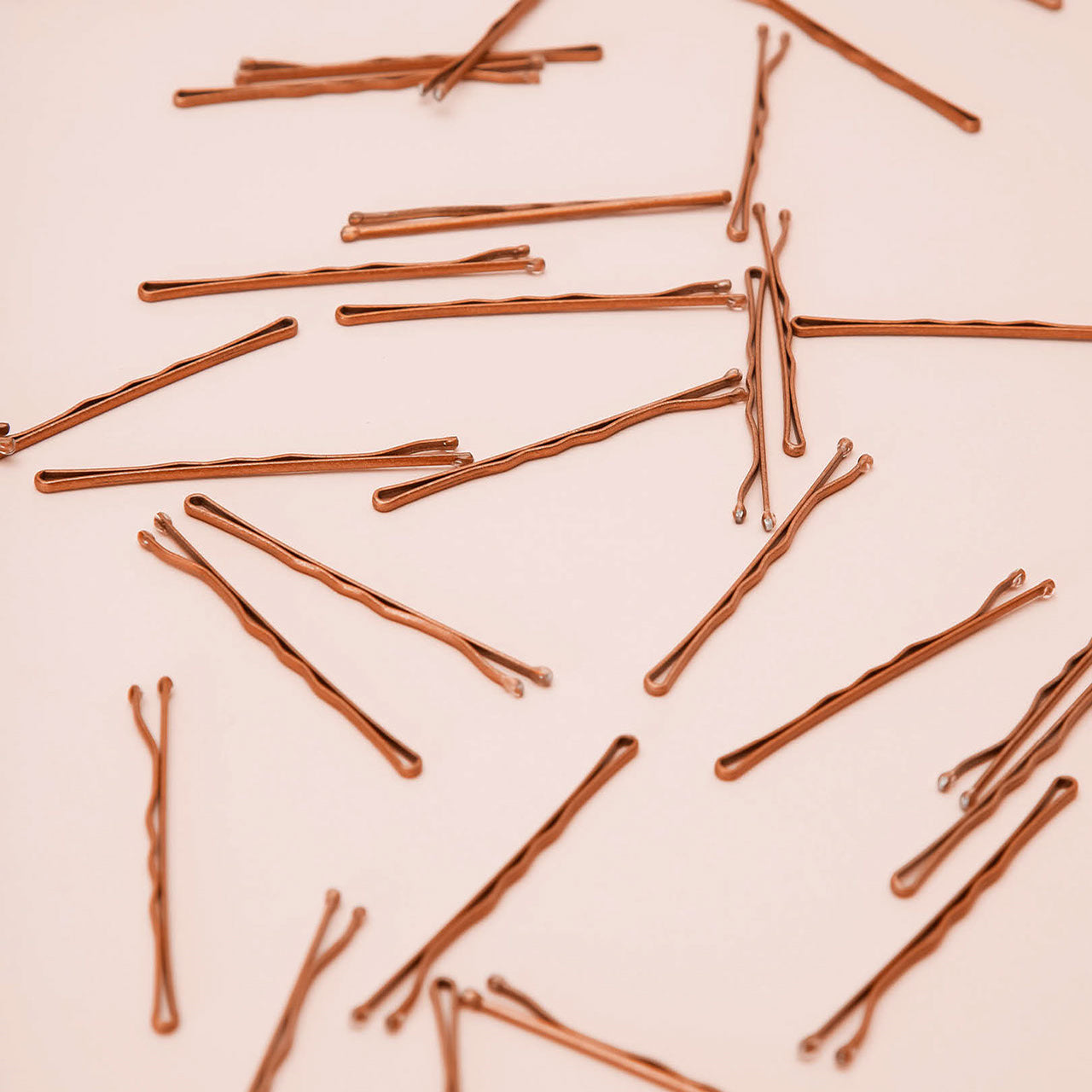 KITSCH Bobby Pins 45pc (Brown)