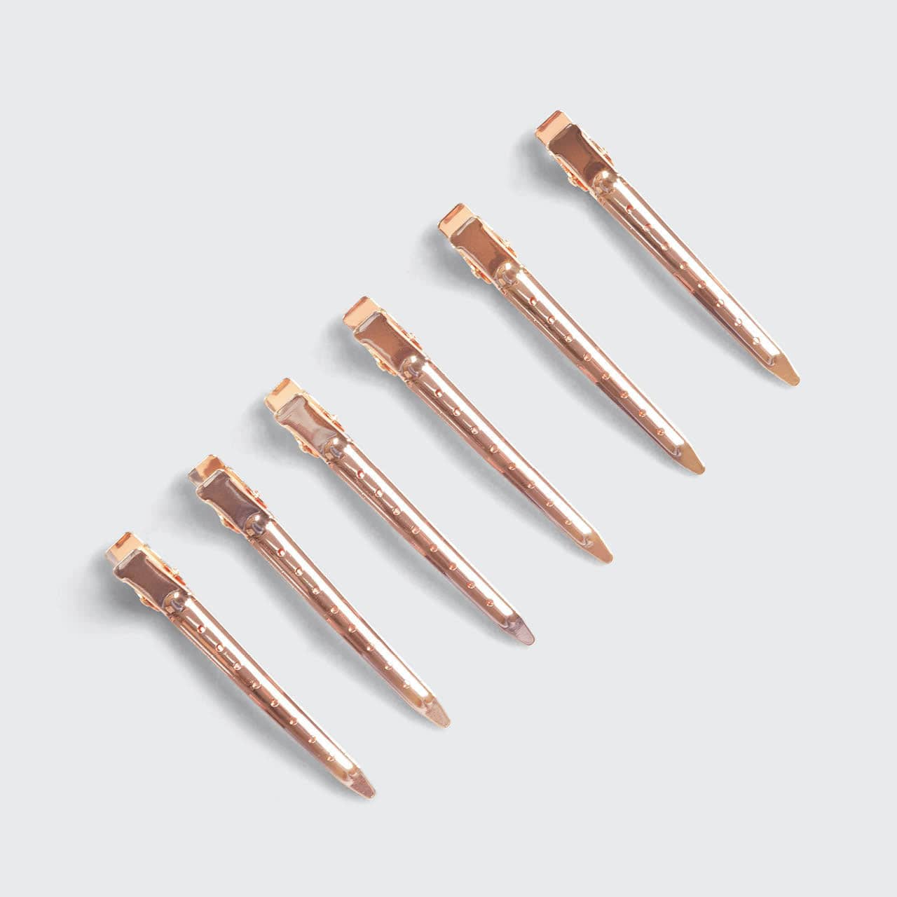 KITSCH Styling Hair Clips 6pc (Rose Gold)