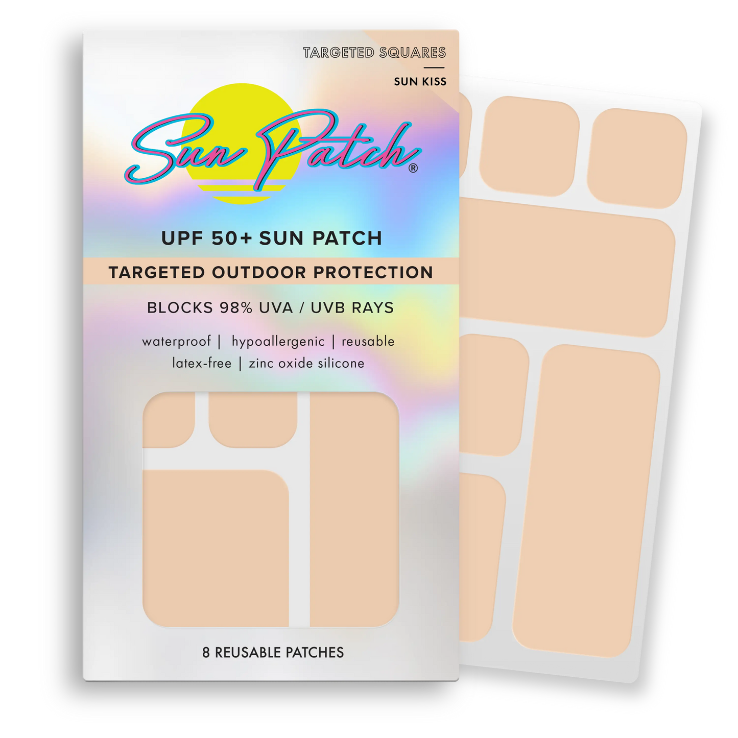 Sun Patch Targeted UV Squares Protection Sun Kiss